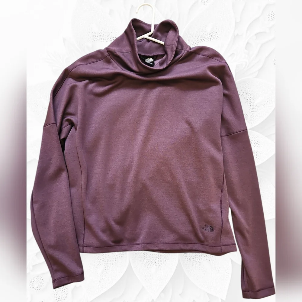 The North Face EA Basin Funnel Neck Long-Sleeve Sweatshirt - Picture 1 of 6